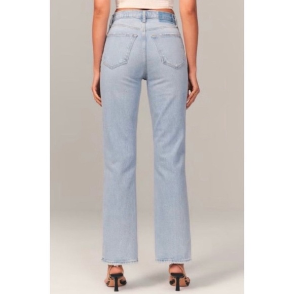 Abercrombie Fitch Jeans 90s Straight High Rise - Picture 8 of 10